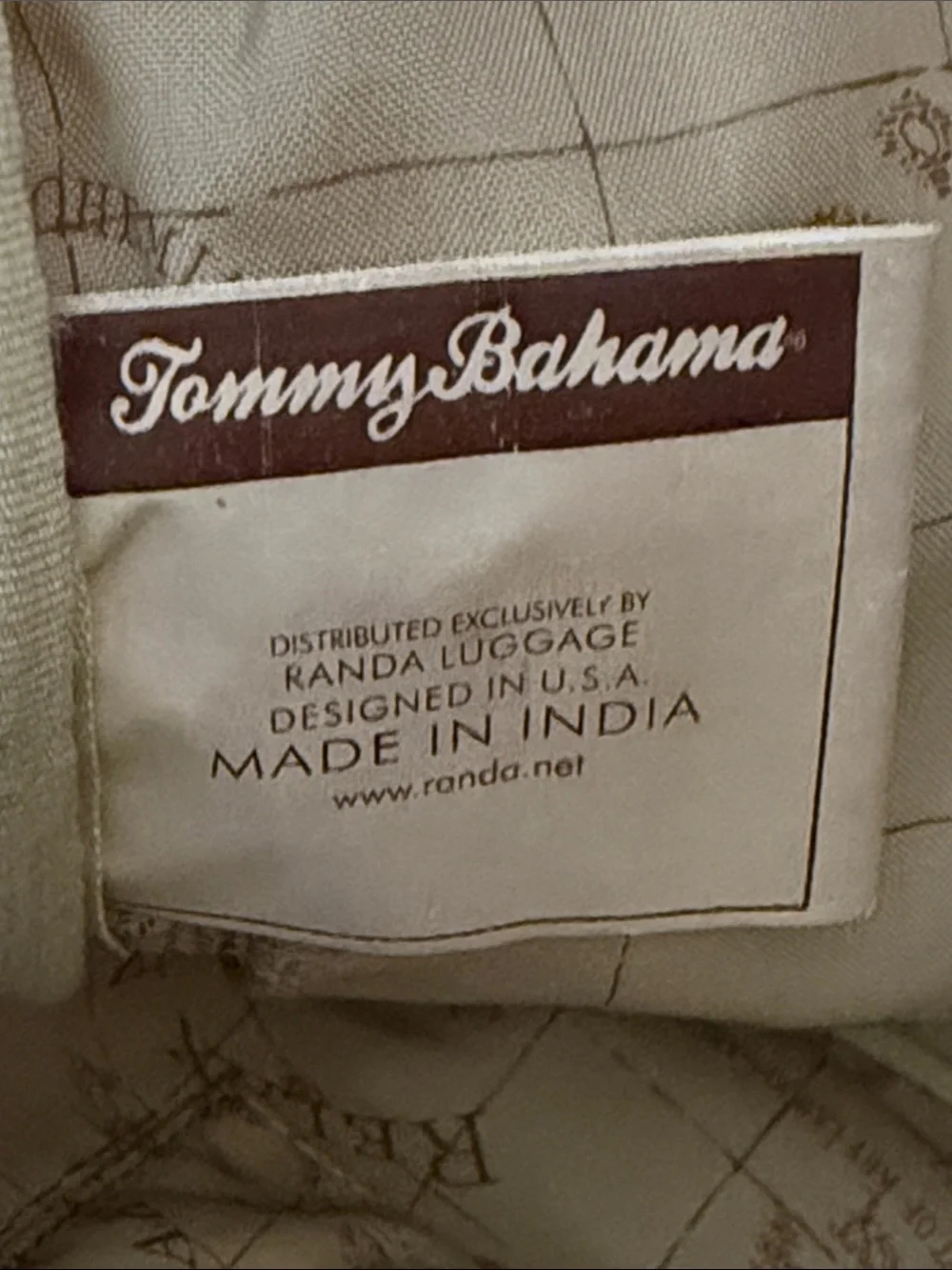 Tommy Bahama Genuine Leather Messenger Bag